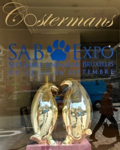 Pingouins dorés XL I XL golden Penguins I Golden penguins Isabelle Thiltgès