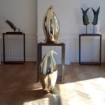 Pingouins dorés XL I XL golden Penguins I Golden penguins Isabelle Thiltgès