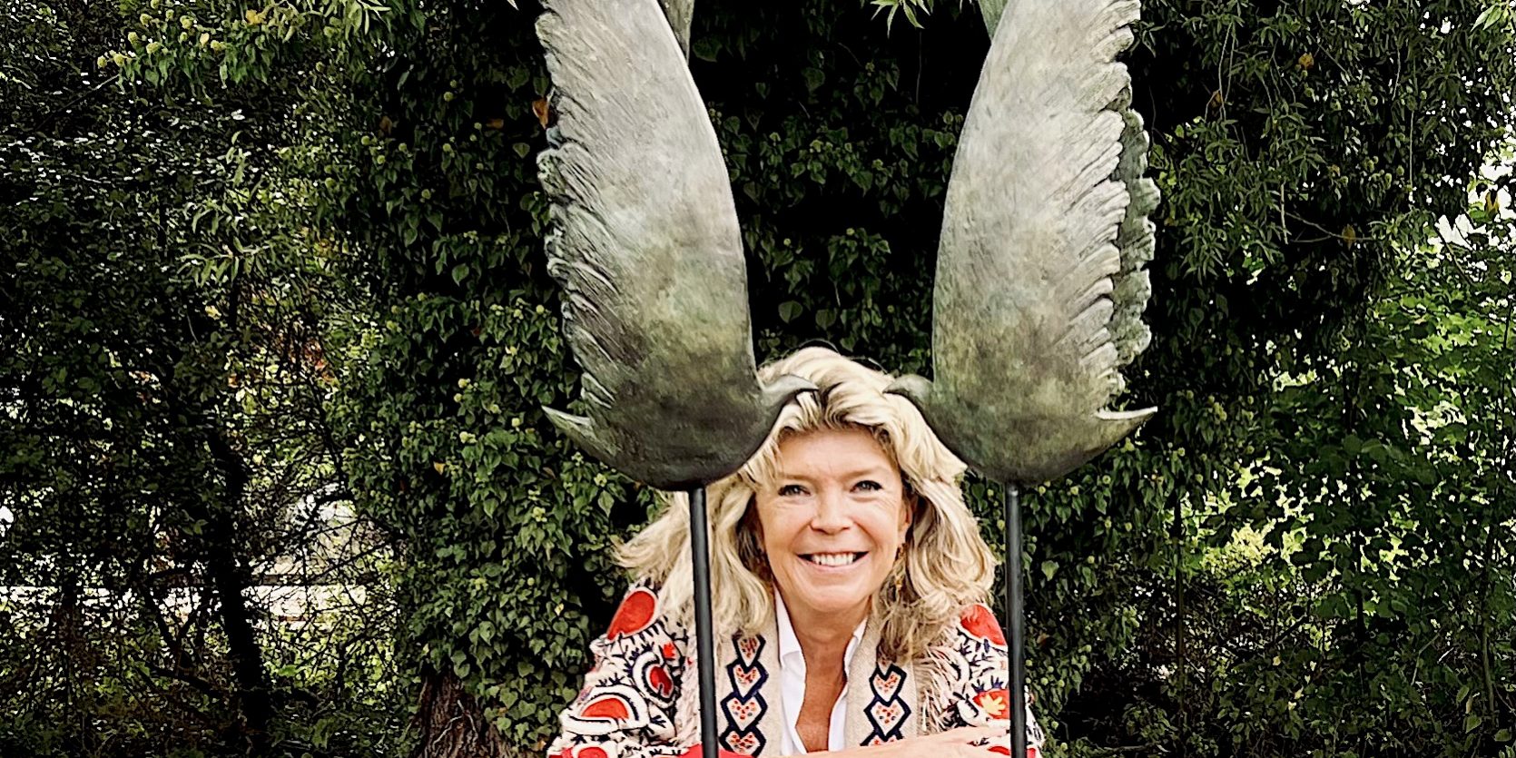 Les Ailes – sculpture Isabelle Thiltges – Lasne 2022 – 1